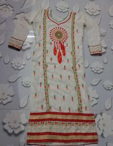 Embroidered Kurta Set