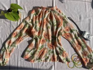 Floral Sheer Blouse