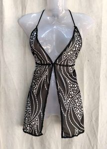 Sheer Halter Neck  Top