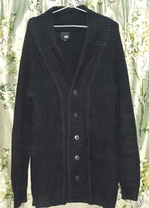 Jack &Jones Women Black Cardigan Sweater