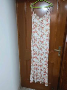 Floral Print Maxi Dress
