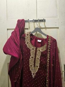 Red stunning kurtha Brand one at affordable