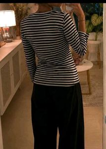 Striped Long Sleeve Top