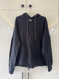 Black Graphic Hoodie