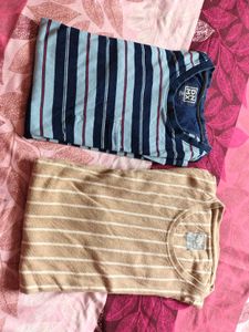 Striped T-Shirts for Men (Set of 2)