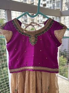 Designer Embroidered Lehenga and blouse