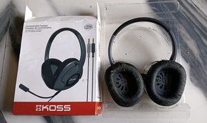 (rubber damage ) Koss Communication Headset with