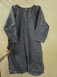 Classic Checkered Kurta