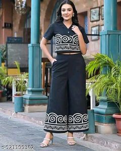 Trendy Red Ethnic Kurta Set with White Print