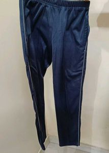 Men's Navy Blue Track Pants