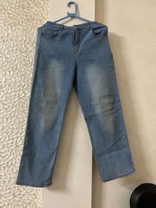 Light Wash Wide Leg Jeans