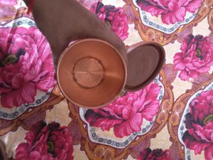 Pipal Copper Tumbler with Lid