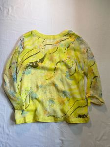Vibrant Yellow Floral Print Kurta