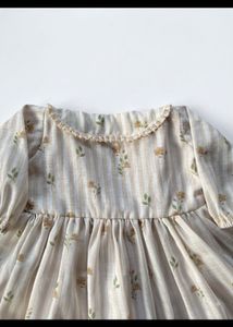 Boho Floral Striped Dress