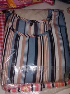 Red &amp; Pink Gingham Kurti