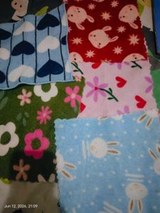 any 3 Printed soft Hankies for women