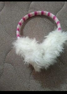 Fuzzy Teddy Bear Ear Headband 5 hair band only for