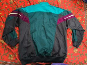 adidas vintage Track Jacket Teal Purple