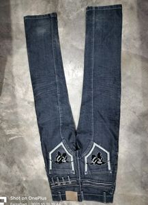 Men's Black Damage Jeans