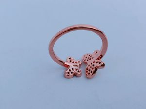 BUTTERFLY Ring Rose Gold Colour  For Girls/Women