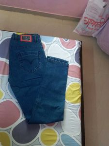 men blue denim jeans