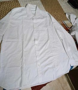 Men's White Full &amp; Half Sleeve Shirt Bundle 3XL