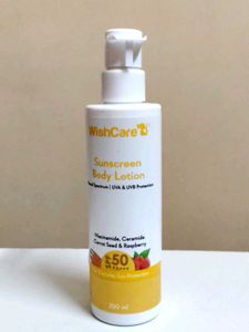 WishCare Sunscreen Body Lotion SPF 50