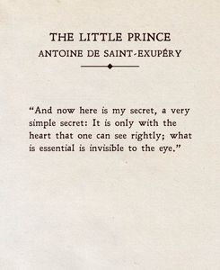 The Little Prince - Antoine de Saint-Exupery