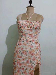 Floral Print Midi Dress