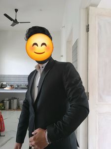 Black Blazer For MEN