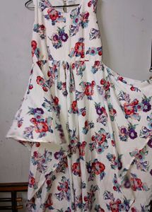 Floral Floor Length Gown