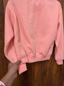 Adidas Peach Crewneck Sweatshirt