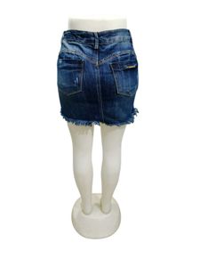 Denim Mini Skirt Like New Condition Size 28-30