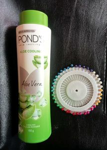 Combo - POND'S powder + Sewing pins.