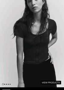 h&m cute top