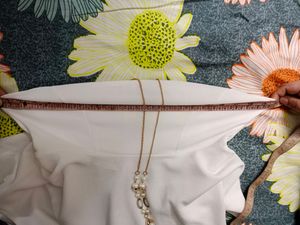 Women's white colored top-S Size