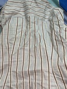 Striped Button-Up Shirt