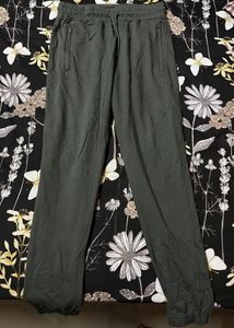 Comfortable Dark Green Joggers