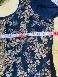 Black Color Mashleen Suit