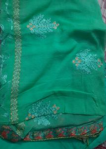 Beautiful Glace Cotton Suit