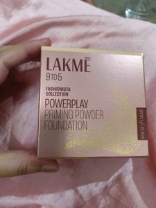 Lakme Powerplay Priming Powder Foundation Compact