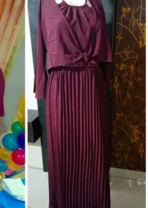 Gown With Shrug