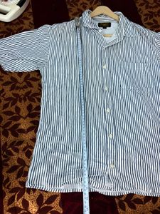 Men's Striped Short Sleeve Shirt