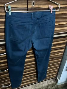 Stylish Blue Skinny Fit Pants