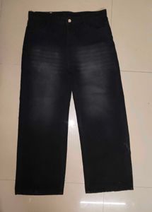Black Wide Leg Jeans