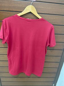 Men's Red "DRAGON JEAN" Graphic T-Shirt