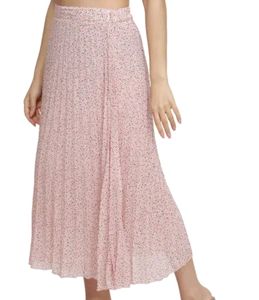 Pink Floral Skirt