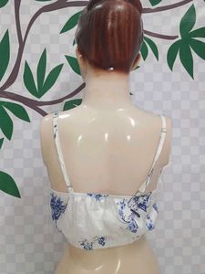 (700)Floral Lace Cami Top