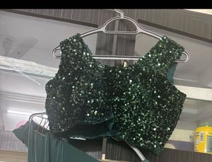 Ready to Wear Sequins Saree and Blouse Set
