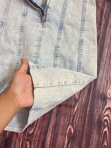 Y2K Strapless Denim Dress